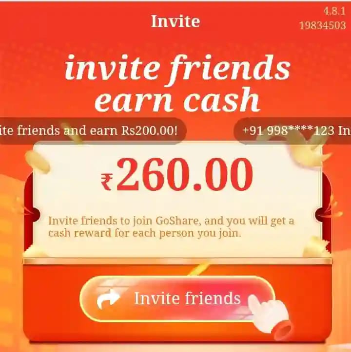 Go Share Earning App